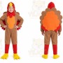 Brown Turkey Mascot Costume for Holiday Events