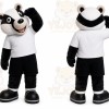Black Badger Mascot Costume for Events and Promotions