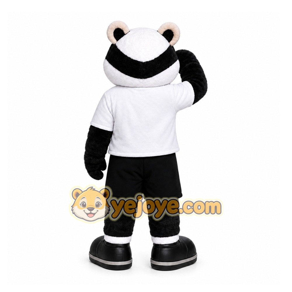 Black Badger Mascot Costume for Events and Promotions Black Badger Mascot Costume for Events and Promotions