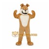 Brown Bulldog Mascot Costume for Sports Events Brown Bulldog Mascot Costume for Sports Events