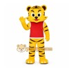 Yellow Tiger Mascot Costume for Sports Events Yellow Tiger Mascot Costume for Sports Events