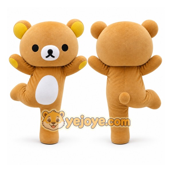 Brown Bear Mascot Costume for Children's Events