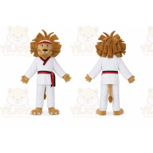Brown Lion Mascot Costume for School Events