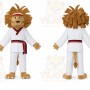 Brown Lion Mascot Costume for School Events
