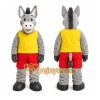 Gray Donkey Mascot Costume for Events and Promotions Gray Donkey Mascot Costume for Events and Promotions