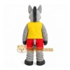 Gray Donkey Mascot Costume for Events and Promotions Gray Donkey Mascot Costume for Events and Promotions