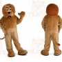 Brown Lion Mascot Costume for School Events