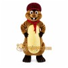 Brown Groundhog Mascot Costume for Holiday Events Brown Groundhog Mascot Costume for Holiday Events