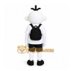 White Cartoon Boy Mascot Costume for Children's Events White Cartoon Boy Mascot Costume for Children's Events