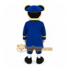 Blue Colonial Man Mascot Costume for Events and Promotions Blue Colonial Man Mascot Costume for Events and Promotions