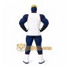 Blue Masked Superhero Mascot Costume for Events and Promotions Blue Masked Superhero Mascot Costume for Events and Promotions