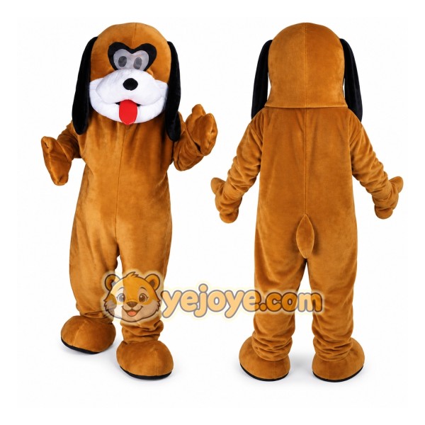 Brown Dog Mascot Costume for Children's Events