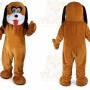 Brown Dog Mascot Costume for Children's Events