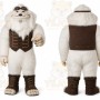 White Yeti Mascot Costume for Holiday Events