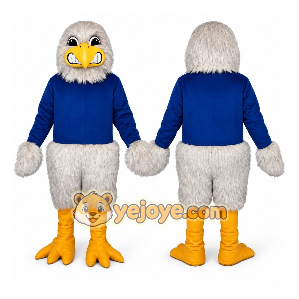 White Eagle Mascot Costume for Sports Events White Eagle Mascot Costume for Sports Events