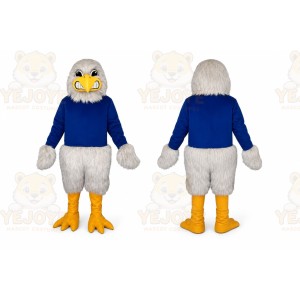 White Eagle Mascot Costume for Sports Events