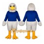 White Eagle Mascot Costume for Sports Events