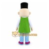 Green Sushi Chef Mascot Costume for Restaurant Promotions Green Sushi Chef Mascot Costume for Restaurant Promotions