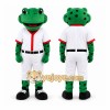 Green Frog Mascot Costume for Sports Events