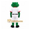Green Frog Mascot Costume for Sports Events