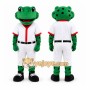 Green Frog Mascot Costume for Sports Events