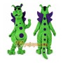 Green Dragon Mascot Costume for Children's Events