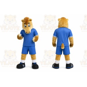 Brown Horse Mascot Costume for Sports Events