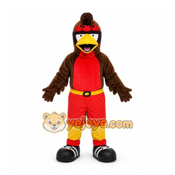 Brown Bird Mascot Costume for Events and Promotions