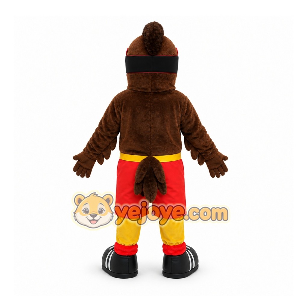 Brown Bird Mascot Costume for Events and Promotions