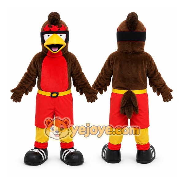 Brown Bird Mascot Costume for Events and Promotions