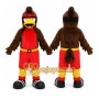 Brown Bird Mascot Costume for Events and Promotions