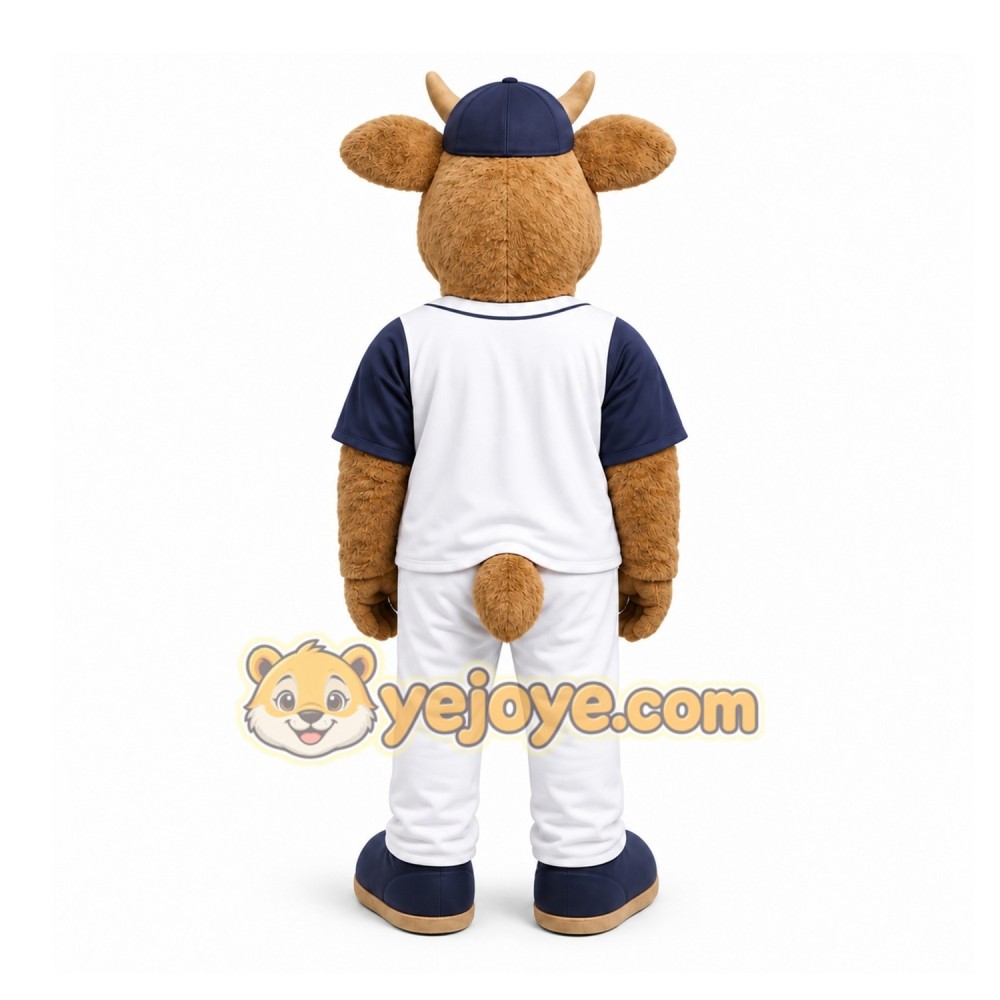 Brown Deer Mascot Costume for Sports Events Brown Deer Mascot Costume for Sports Events