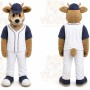 Brown Deer Mascot Costume for Sports Events