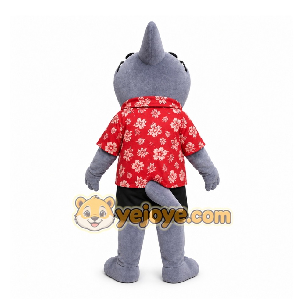 Gray Shark Mascot Costume for Events and Promotions Gray Shark Mascot Costume for Events and Promotions