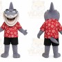 Gray Shark Mascot Costume for Events and Promotions