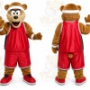 Brown Bear Mascot Costume for Sports Events