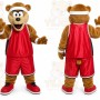 Brown Bear Mascot Costume for Sports Events