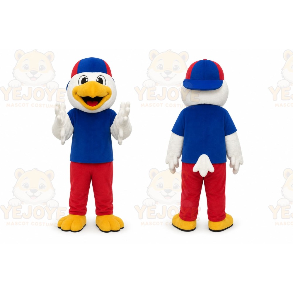 Blue Bird Mascot Costume for Children's Events