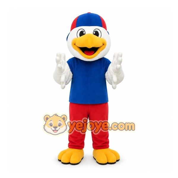 Blue Bird Mascot Costume for Children's Events