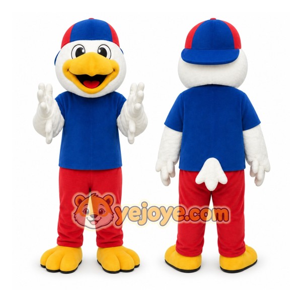 Blue Bird Mascot Costume for Children's Events