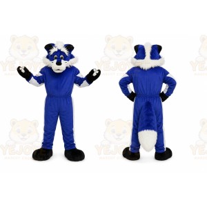 Blue Raccoon Mascot Costume for Events and Promotions
