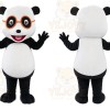 White Panda Mascot Costume for Children's Events
