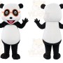 White Panda Mascot Costume for Children's Events