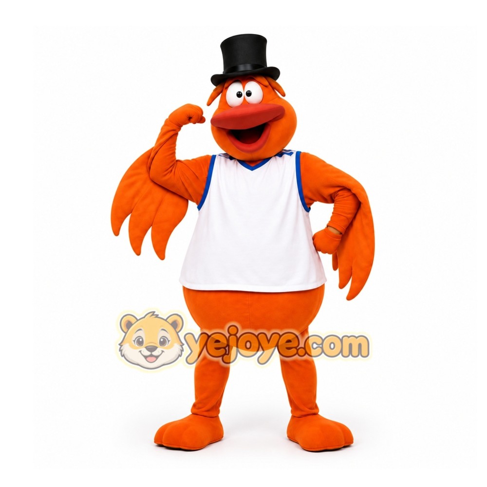 Orange Bird Mascot Costume for Events and Promotions Orange Bird Mascot Costume for Events and Promotions