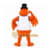 Orange Bird Mascot Costume for Events and Promotions Orange Bird Mascot Costume for Events and Promotions