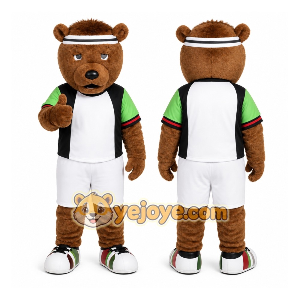 Brown Bear Mascot Costume for Sports Events Brown Bear Mascot Costume for Sports Events