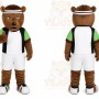 Brown Bear Mascot Costume for Sports Events