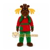 Brown Moose Mascot Costume for Holiday Events Brown Moose Mascot Costume for Holiday Events