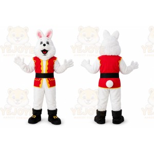 White Rabbit Mascot Costume for Holiday Events