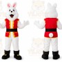 White Rabbit Mascot Costume for Holiday Events